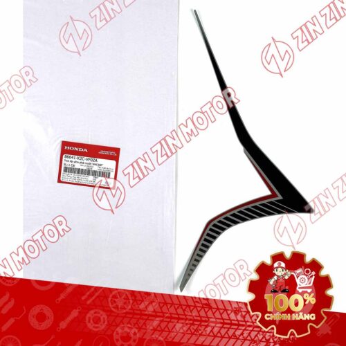TEM CÁNH YẾM VISION 2023 PHẢI ĐEN ĐỎ BẢN XÁM XI MĂNG 86641K2CVF0ZA  CHÍNH HÃNG