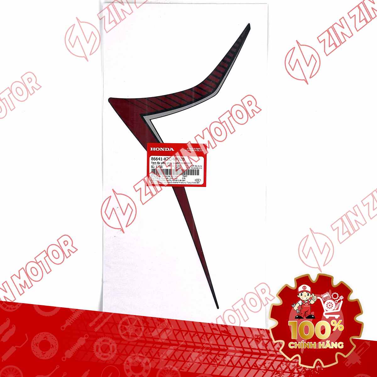 86641-K2C-VF0ZB TEM YẾM VIS21 PHẢI ĐỎ ĐEN (BẢN ĐEN NHÁM 2023) VN 1-compressed