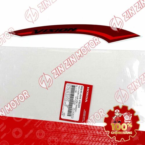 TEM CÁNH YẾM VISION 2018 2019 2020 PHẢI ĐỎ - MIẾNG TRÊN (BẢN TRẮNG SMARTKEY) 86645K44V90ZA CHÍNH HÃNG