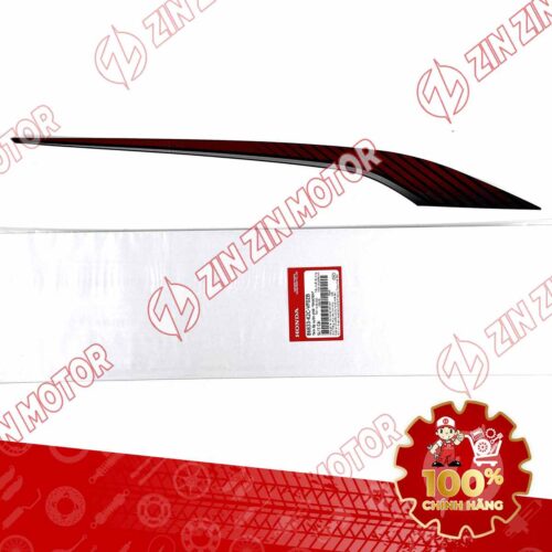 TEM ỐP SƯỜN VISION 2023 PHẢI ĐỎ BẢN ĐEN NHÁM 86833K2CVF0ZB CHÍNH HÃNG