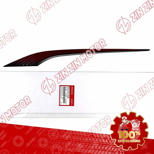 TEM ỐP SƯỜN VISION 2023 TRÁI ĐỎ ĐEN BẢN ĐEN NHÁM 86834K2CVF0ZB NHÁM CHÍNH HÃNG