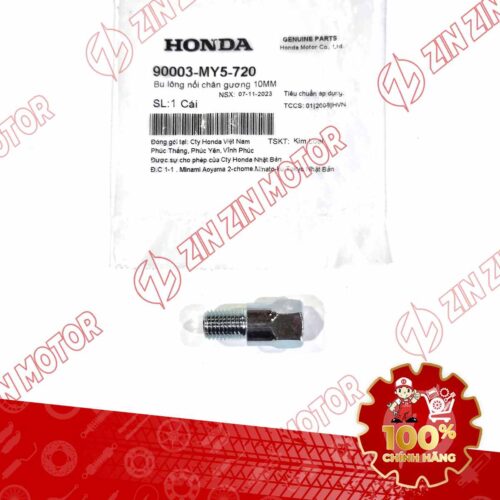BU LÔNG CHÂN KÍNH CHIẾU HẬU VISION 2021 2022 2023 2024 AIR BLADE, VARIO, CLICK 10MM , WAVE RSX 2019 2020 2021 2022 2023 , WAVE ALPHA 2017 - 2023 2024 - 2025, WAVE BLADE 110 90003MY5720 CHÍNH HÃNG