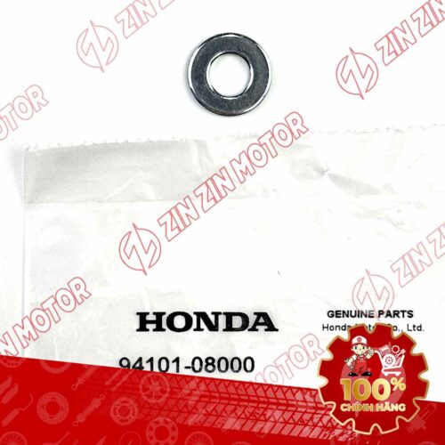 VÒNG ĐỆM PHẲNG GÁC CHÂN SAU VISION 2021 - 2024 AIR BLADE, LEAD 125, SH, SH MODE, VARIO, CLICK, FUTURE , LÔNG ĐỀN 8MM BẮT CẦN HÃM GIỮ BÁT PHANH, MÁ ĐÙM SAU WAVE RSX 2019 2020 2021 2022 2023 , WAVE ALPHA 2017 - 2023 2024 - 2025, WAVE BLADE 110 9410108000 CHÍNH HÃNG