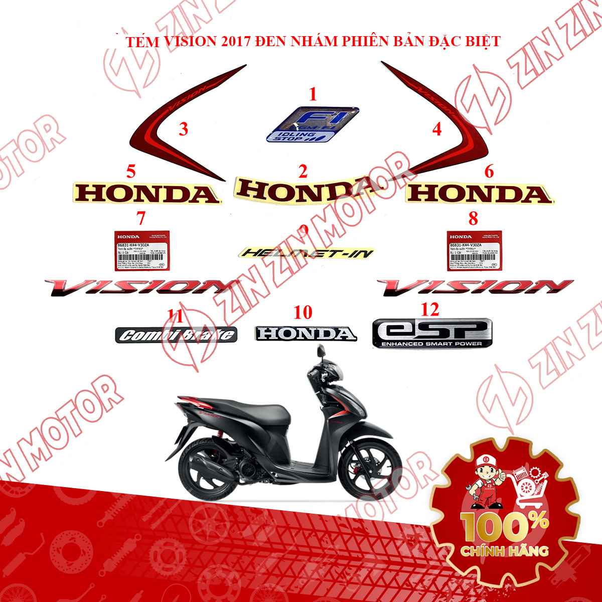 phu tung vision chinh hang honda