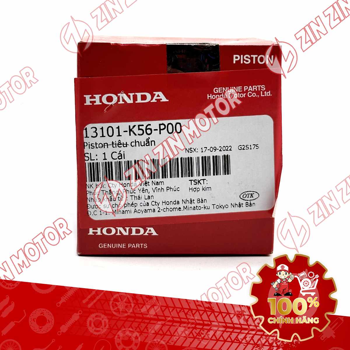13101-K56-P00 PISTON WN V4 STD VN 113-compressed