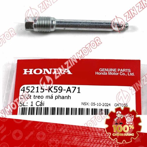 ỐC CHỐT TREO MÁ PHANH THẮNG TRƯỚC VARIO 125 2023 2024 45215K59A71 CHÍNH HÃNG