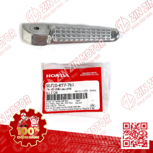 CỤC NHÔM GÁC CHÂN SAU WINNER V1/X/V4 BÊN PHẢI 50720KT7761 CHÍNH HÃNG