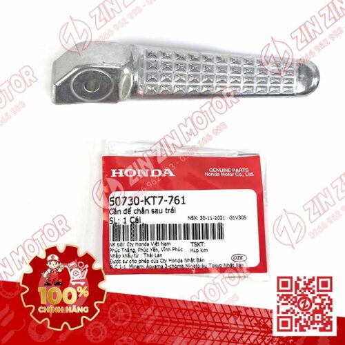 CỤC NHÔM GÁC CHÂN SAU WINNER V1/X/V4 BÊN TRÁI 50730KT7761 CHÍNH HÃNG