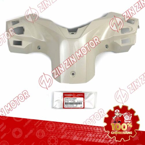 NẮP SAU TAY LÁI, BỢ CỔ LEAD 125 2017 2018 2019 MÀU TRẮNG NGÀ 53206K12V00ZA CHÍNH HÃNG