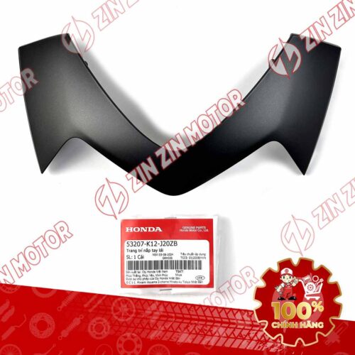 CHỮ M NHỰA XI, VIỀN ĐÈN PHA LEAD 125 2017 2018 2019 MÀU ĐEN 53207K12J20ZB CHÍNH HÃNG