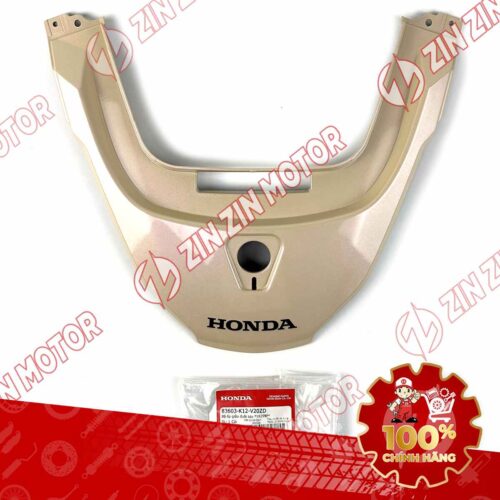 MU RÙA, ỐP ĐUÔI SAU LEAD 125 2017 2018 2019 MÀU VÀNG KEM *YR299P* (MIẾNG TRÊN) 83603K12V20ZD CHÍNH HÃNG
