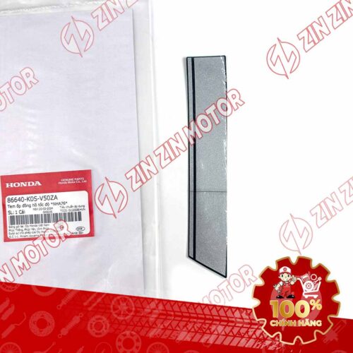 TEM CHẮN GIÓ SH 150I 2021 2022 MÀU XÁM TRẮNG 86640K0SV50ZA CHÍNH HÃNG
