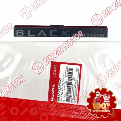 TEM CHỮ BLACK EDITION LEAD 2017-2019 PHẢI 86832K12VA0ZA CHÍNH HÃNG