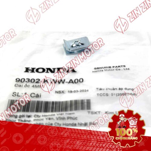 ĐAI ỐC 4MM DÙNG CHUNG NHIỀU DÒNG XE HONDA 90302KWWA00 CHÍNH HÃNG