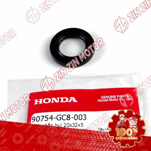 PHỚT CHẮN BỤI, PHỐT CAO SU BÁNH TRƯỚC SH 2020-2024 20X32X5MM 90754GC8003 CHÍNH HÃNG