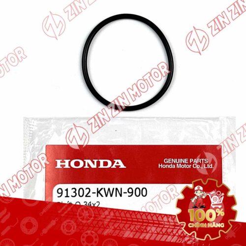 PHỐT O 34X2MM, PHỐT BƠM NƯỚC AB2020, AB2016+, LEAD2014+, LEAD2017+, SH2014, SH2018, VARIO 125 91302KWN900 CHÍNH HÃNG