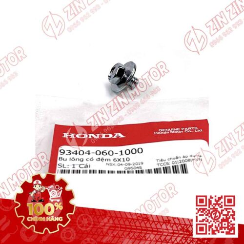 BU LÔNG CÓ ĐỆM 6X10MM DÙNG CHUNG NHIỀU DÒNG XE HONDA 934040601000 CHÍNH HÃNG