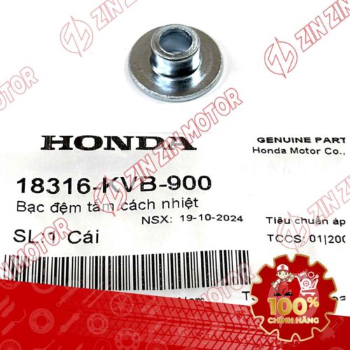 BẠC ĐỆM TẤM CÁCH NHIỆT XE AB 125/160 2022-2024 , AB 125/150 2020-2021 , AB 125 2016-2019 , LEAD 2025 , LEAD 2022-2024 , LEAD 2017-2021 , LEAD 2014-2016 , SH MODE 2014+ , SH MODE 2020 , VISION 2014-2020 18316KVB900 CHÍNH HÃNG