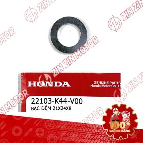 VÒNG ĐỆM MÁ PULY NỒI TRƯỚC XE VISION 2014 2015 2016 2017 2018 2019 2020 15X25X2MM 22103K44V00 CHÍNH HÃNG