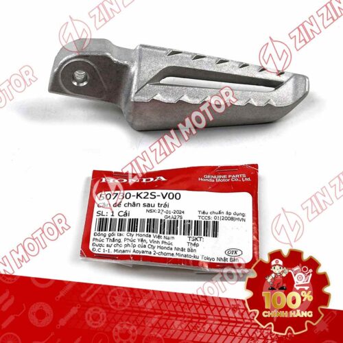 CỤC NHÔM GÁC CHÂN SAU XE VARIO 160 2023 VN BÊN TRÁI 50730K2SV00 CHÍNH HÃNG