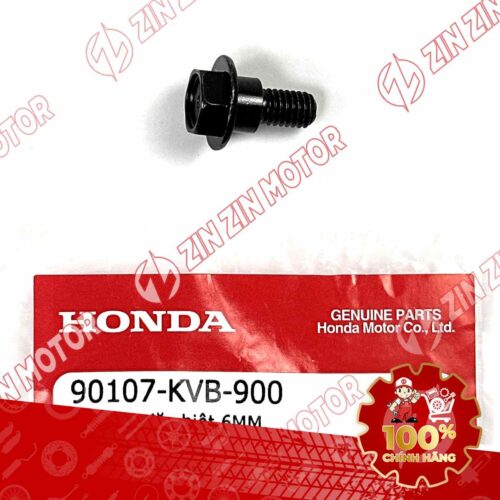BU LÔNG ĐẶC BIỆT 6MM BẠC DÙNG CHUNG NHIỀU LOẠI XE HONDA 90107KVB900 CHÍNH HÃNG