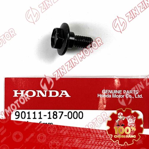 BU LÔNG 6MM DÙNG CHUNG NHIỀU LOẠI XE HONDA 90111187000 CHÍNH HÃNG