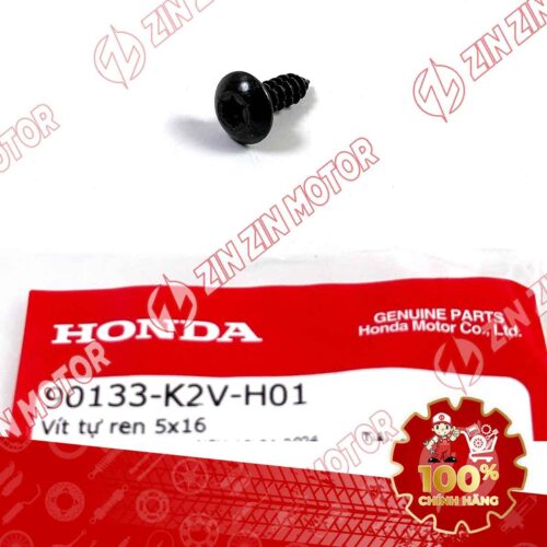 VÍT 6X9MM DÙNG CHUNG NHIỀU LOẠI XE HONDA 90133K2VH01 CHÍNH HÃNG