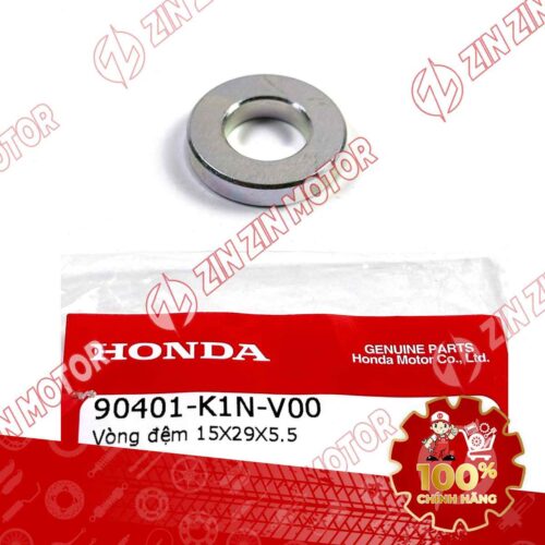 VÒNG ĐỆM MÁ PULY NỒI TRƯỚC XE AB 125/160 2022+ , LEAD 2025 , LEAD 2022-2024 , SH MODE 2020 , VARIO 160 2023 VN , CLICK 160 15X29X5.5MM 90401K1NV00 CHÍNH HÃNG