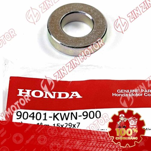 VÒNG ĐỆM MÁ PULY NỒI TRƯỚC XE AB 125/150 2020-2021 , AB 125 2016-2019 , LEAD 2017-2021 , LEAD 2014-2016 , SH 125/150 2017-2019 , SH 125/150 2020-2022 , SH MODE 2014+ , VARIO 125 15X29X7MM 90401KWN900 CHÍNH HÃNG