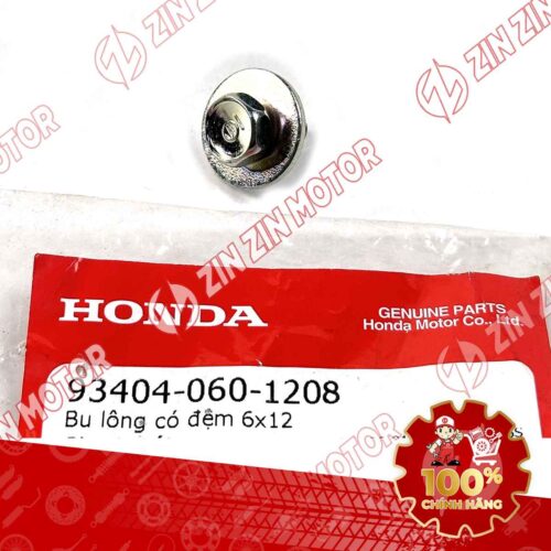 BU LÔNG 6X12MM DÙNG CHUNG NHIỀU LOẠI XE HONDA 934040601208 CHÍNH HÃNG