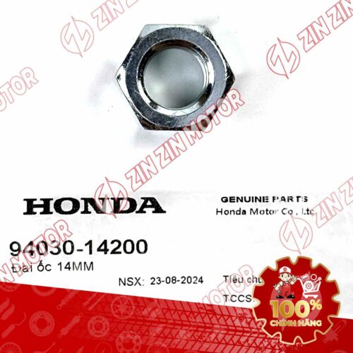 TÁN ỐC PULY NỒI TRƯỚC XE AB 125/160 2022+ , AB 125/150 2020-2021 , AB 125 2016-2019 , LEAD 2025 , LEAD 2022-2024 , LEAD 2017-2021 , LEAD 2014-2016 , LEAD 110 , SH 125/160 2023 - 2024 , SH 125/150 2020-2022 , SH 125/150 2018-2021 , SH MODE 2014+ , SH MODE 2020 , VISION 2021+ , VISION 2014-2020 , VARIO 160 2023 VN , CLICK 160 K2S , VARIO 125 VN 14MM 9403014200 CHÍNH HÃNG