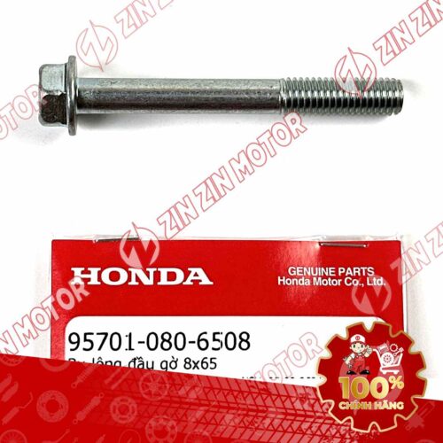 BU LÔNG LỤC GIÁC 8X65MM DÙNG CHUNG NHIỀU LOẠI XE HONDA 957010806508 CHÍNH HÃNG