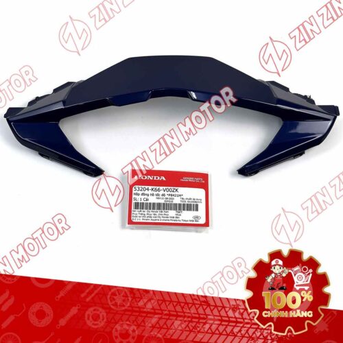 Viền Trên, Nắp Ốp Đồng Hồ AB 2016, Air Blade 125 2017 2018 2019 Xanh Đậm PB421M 53204K66V00ZK Chính Hãng Honda