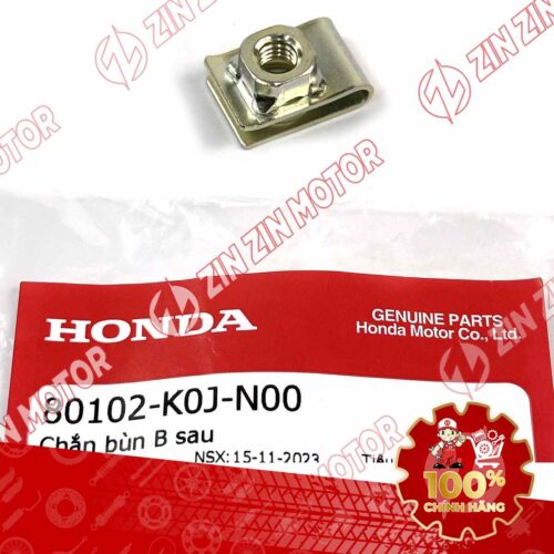 ĐAI ỐC KẸP 6MM 80102-K0J-N00 DÙNG CHUNG NHIỀU LOẠI XE HONDA CHÍNH HÃNG - ZZM