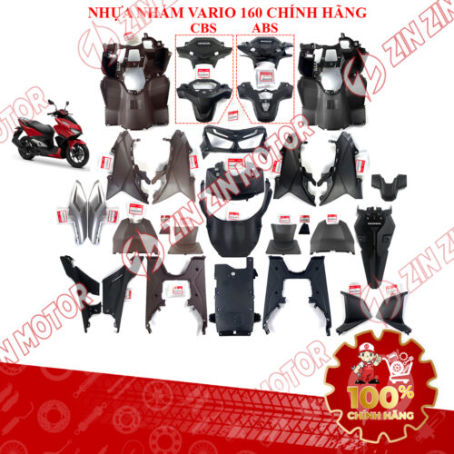 Dàn Áo Nhựa Nhám Vario 160, Click 160 Chính Hãng