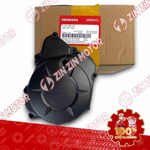 LỐC ĐỀ, NẮP MÂM LỬA WAVE ALPHA 2017 - 2023 2024 - 2025 ĐEN NHÁM 11341K89V30 CHÍNH HÃNG