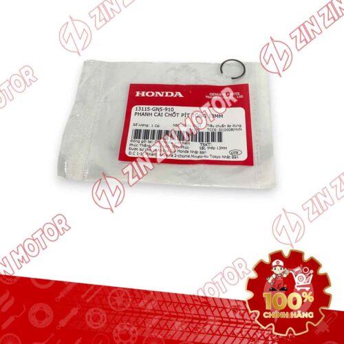 KẸP PHE CÀI CHỐT ẮC PISTON WAVE RSX 2019 2020 2021 2022 2023 , WAVE ALPHA 2017 - 2023 2024 - 2025, WAVE BLADE 110 13115GN5910 CHÍNH HÃNG