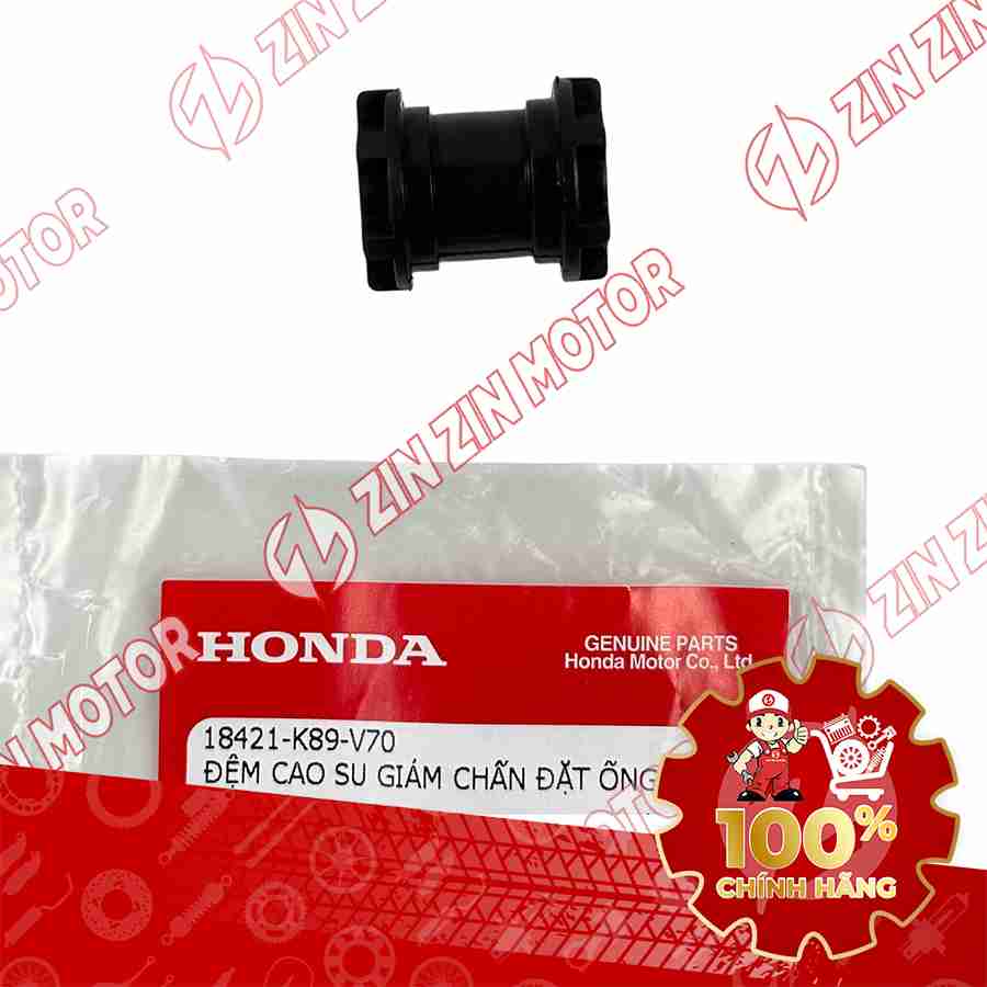 CAO SU BẠC LÓT ỐNG PÔ WAVE RSX 2019 2020 2021 2022 2023 , WAVE ALPHA 2017 - 2023 2024 - 2025, WAVE BLADE 110 18421K89V70 CHÍNH HÃNG