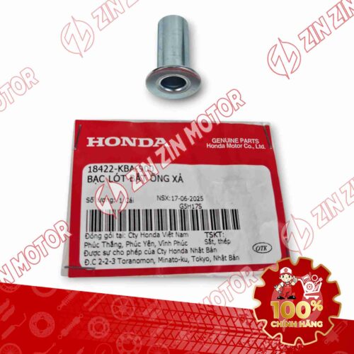 BẠC ĐỆM BẮT ỐNG PÔ WAVE RSX 2019 2020 2021 2022 2023 , WAVE ALPHA 2017 - 2023 2024 - 2025, WAVE BLADE 110 18422KBA900 CHÍNH HÃNG