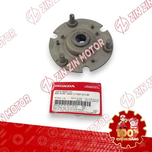 ĐĨA GUỐC VĂNG, CHÂN ĐẾ BẮT BỐ BA CÀNG WAVE RSX 2019 2020 2021 2022 2023 , WAVE ALPHA 2017 - 2023 2024 - 2025, WAVE BLADE 110 22610KWW741 CHÍNH HÃNG