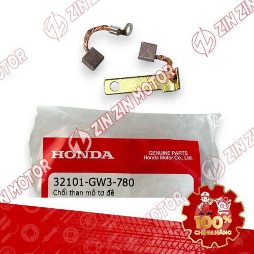 CHỔI THAN MÔ TƠ, CỦ ĐỀ WAVE RSX 2019 2020 2021 2022 2023 , WAVE ALPHA 2017 - 2023 2024 - 2025, WAVE BLADE 110 32101GW3780 CHÍNH HÃNG
