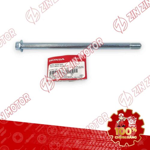TRỤC CỐT BÁNH SAU WAVE RSX 2019 2020 2021 2022 2023 , WAVE ALPHA 2017 - 2023 2024 - 2025, WAVE BLADE 110 42301KWW640 CHÍNH HÃNG