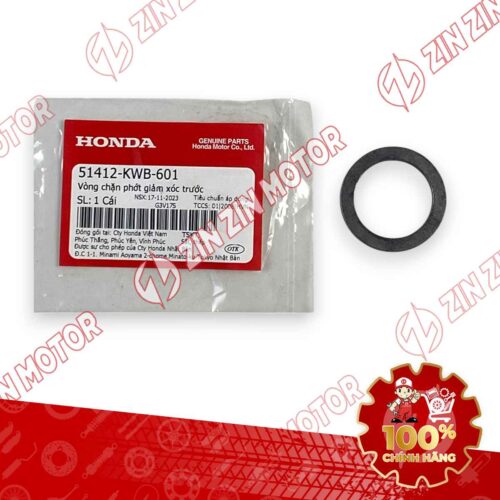 VÒNG ĐỆM PHỐT PHUỘC TRƯỚC WAVE RSX 2019 2020 2021 2022 2023 , WAVE ALPHA 2017 - 2023 2024 - 2025, WAVE BLADE 110 51412KWB601 CHÍNH HÃNG