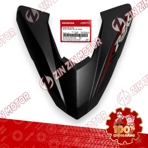 MẶT NẠ CHỮ V TRƯỚC WAVE RSX ĐỎ ĐEN 2019-2020 64300K90VC0ZD CHÍNH HÃNG