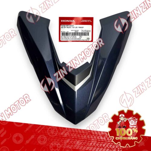 MẶT NẠ CHỮ V TRƯỚC WAVE RSX XANH ĐEN 2021-2022 64300K90VG0ZA CHÍNH HÃNG