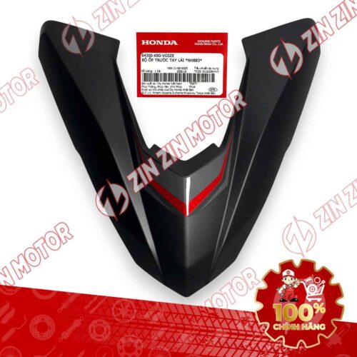 MẶT NẠ CHỮ V TRƯỚC WAVE RSX ĐEN XÁM 2021-2022 64300K90VG0ZE CHÍNH HÃNG