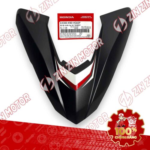 MẶT NẠ CHỮ V TRƯỚC WAVE RSX ĐEN TRẮNG 2021-2022 64300K90VG0ZF CHÍNH HÃNG