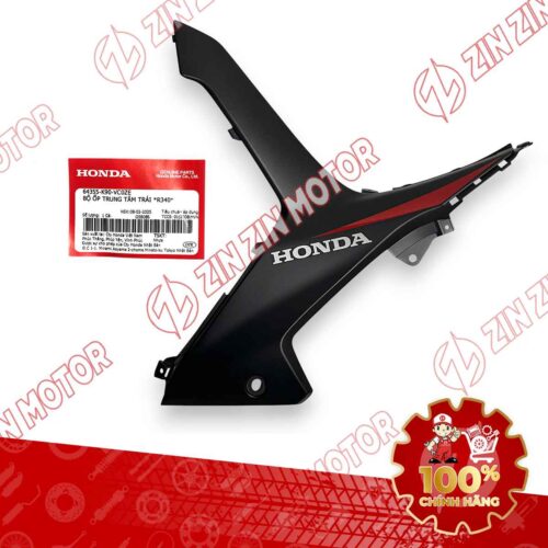 ỐP TRUNG TÂM WAVE RSX ĐỎ ĐEN 2019 BÊN TRÁI 64355K90VC0ZE CHÍNH HÃNG