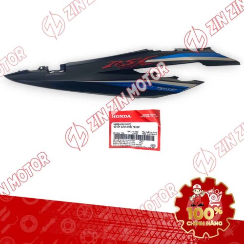 ỐP SƯỜN WAVE RSX 2019 2020 2021 2022 2023 ĐEN XANH 2021 BÁNH MÂM BÊN PHẢI 64600K90VH0ZD CHÍNH HÃNG