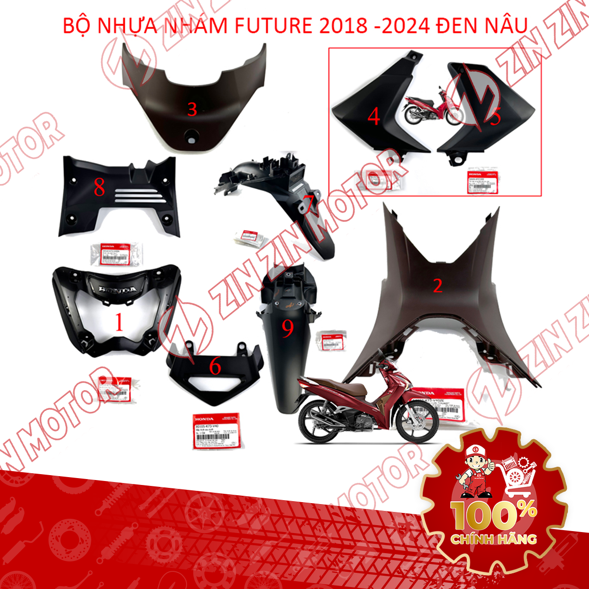 FULL NHỰA NHÁM FUT18 NÂU 3